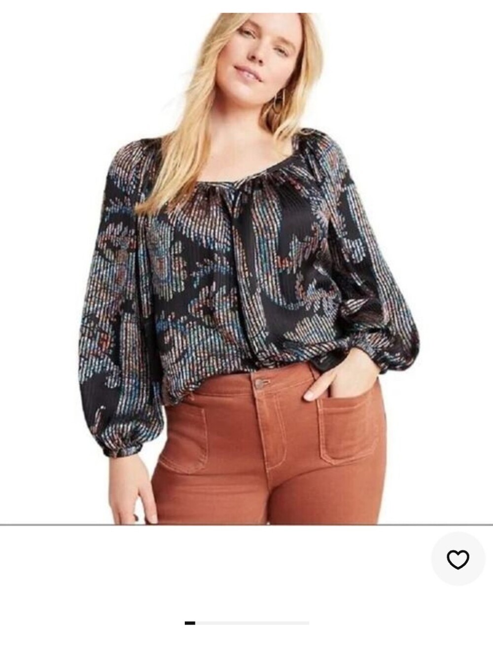 Anthropologie Maeve Maderia Blouse Size Small